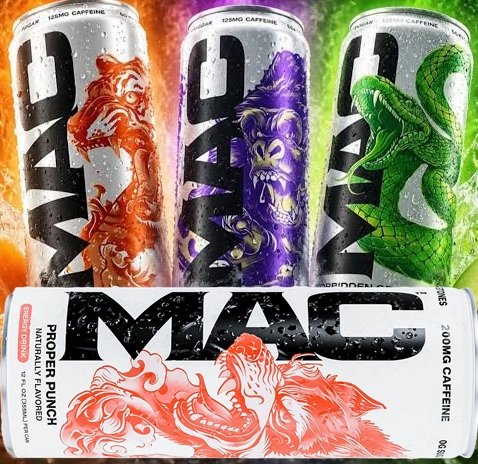 50% coupon on Select MAC Energy Drinks