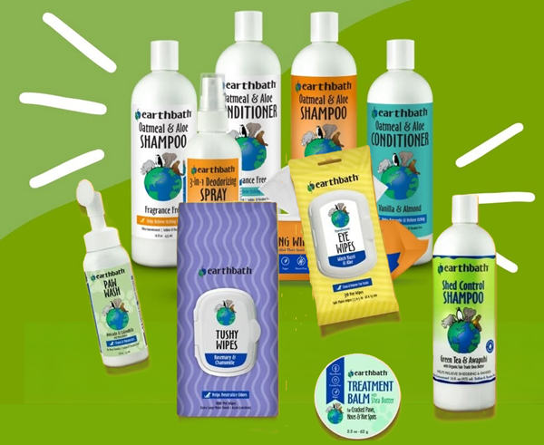 15% coupon on earthbath Pet Grooming Products